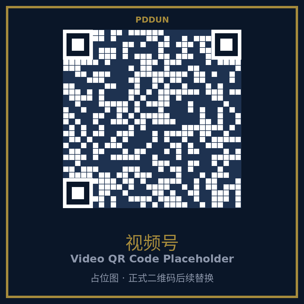 微信视频号 DD 二维码